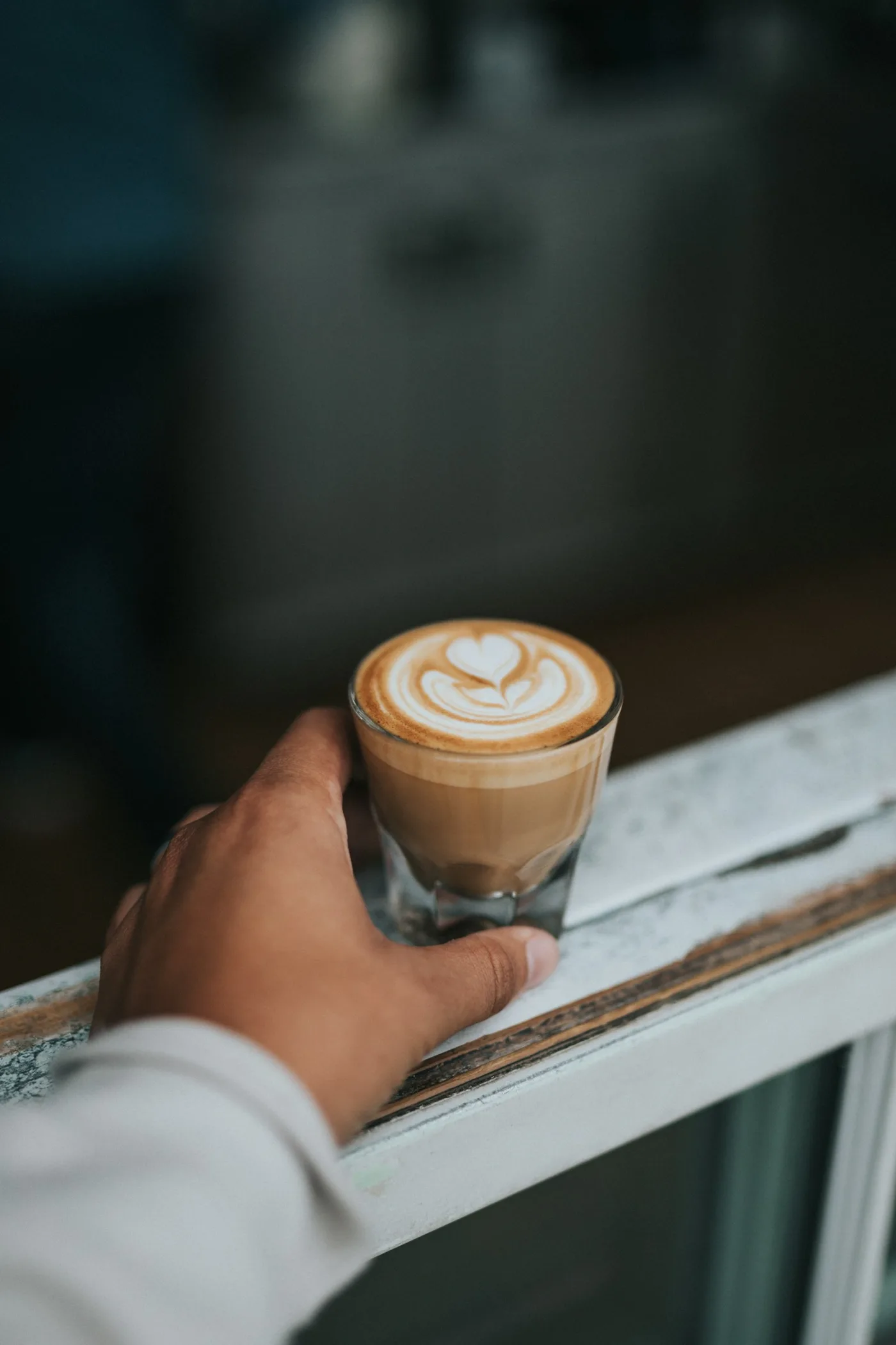 Una taza de latte para disfrutar sin prisa